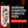 Graues Haar im Haarsystem: So wählst du richtig