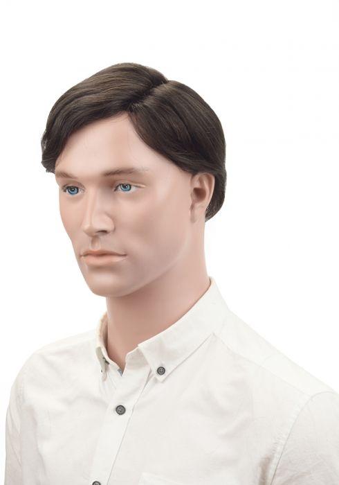 Lordhair L07 Gaze und Skin Rand mit Mono oben Haarsystem