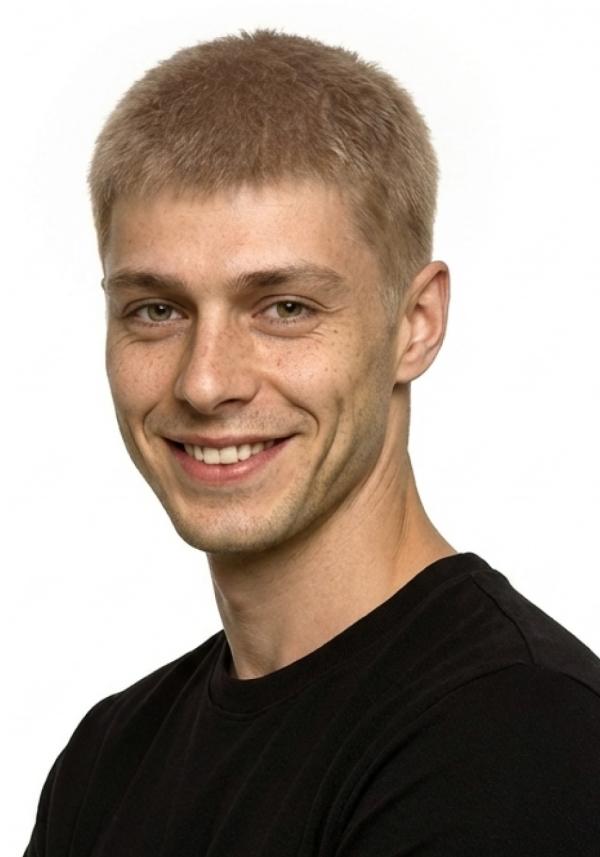 Vorgeschnittenes Haarsystem mit Buzz-Cut-Frisur by Lordhair 