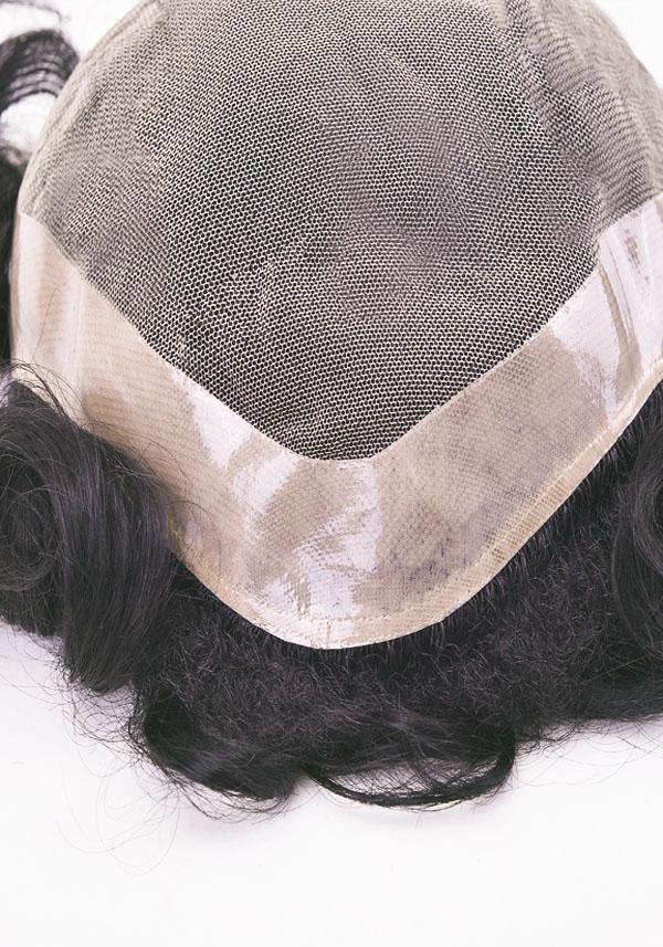 Lordhair T-Free Haarsystem - Koreanisches Lace, PU-Umrandung Doppel Lace vorne