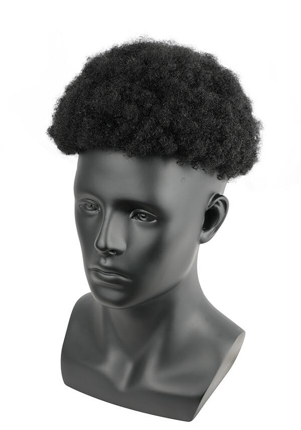 Natürlich aussehendes Afro Toupet Lordhair
