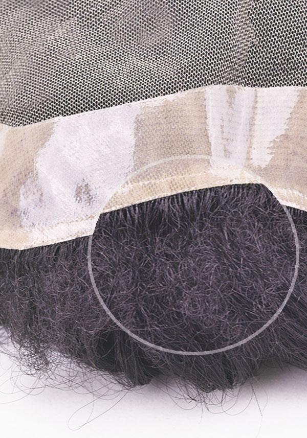 Lordhair T-Free Haarsystem - Koreanisches Lace, PU-Umrandung Doppel Lace vorne