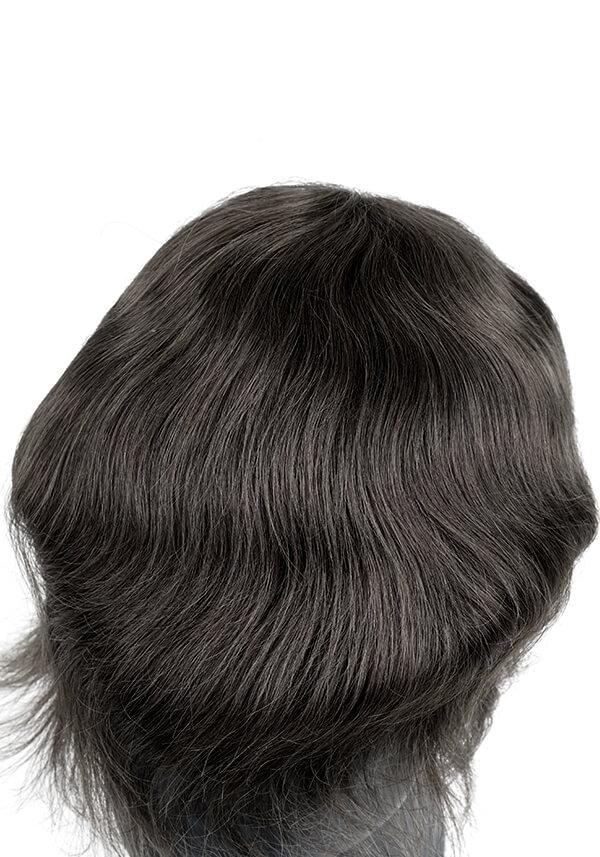 Royal-S2 Haarsystem mit feinem Mono und PU Umrandung super fest kompfortabel atmungsaktiv Toupet Echthaar