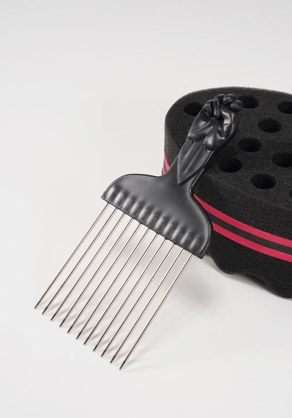 Afro-Haarkamm mit breiten und robusten Zähnen