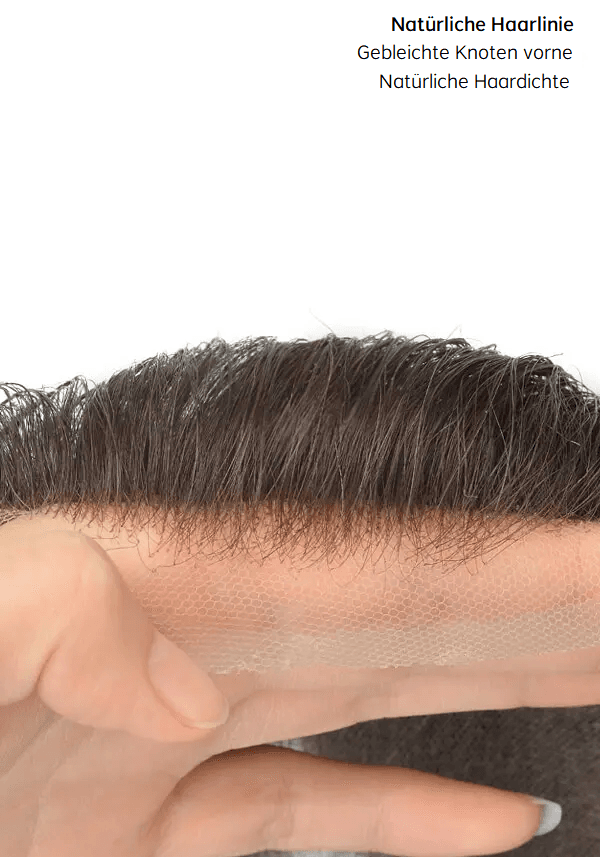 Swiss lace toupee hot sale