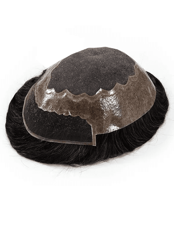 CS-180 Lordhair Herren Toupet mit French Lace vorne, Mono Top und Gaze Umrandung Sale 