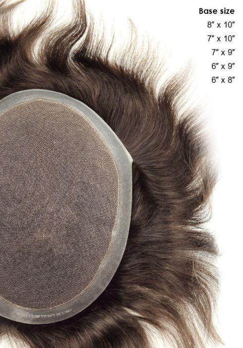 Lordhair Haarsystem Infinity French Lace, extra dünnem Skin für die Umrandung 