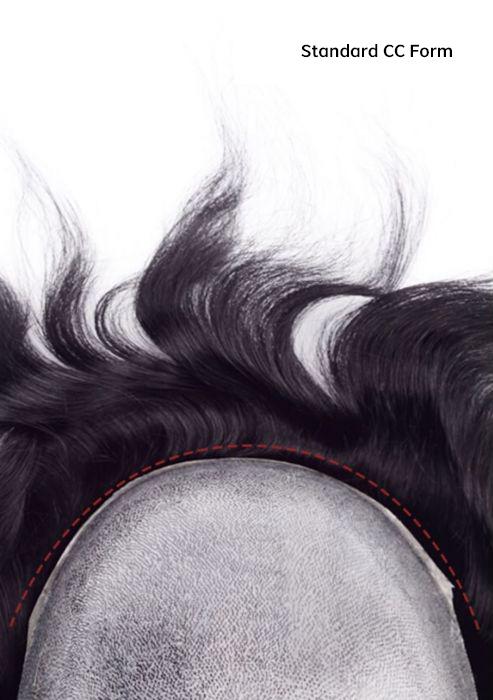 Standard-Form Folienhaarsystem Lordhair
