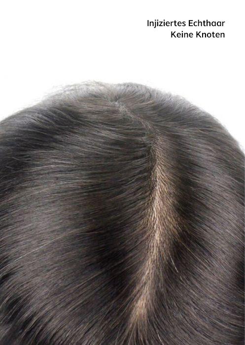 Scheitel natürlich aussehend Haarsystem Lordhair