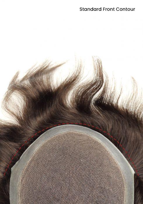 Lordhair Haarsystem Infinity French Lace, extra dünnem Skin für die Umrandung 