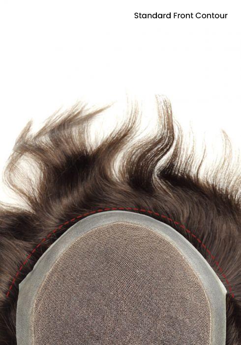 Lordhair Haarsystem Infinity French Lace, extra dünnem Skin für die Umrandung 