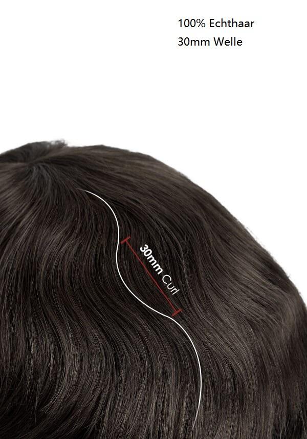 Lordhair Haarsystem Maßanfertigung - Inception-FLC-100% Echthaar Toupet
