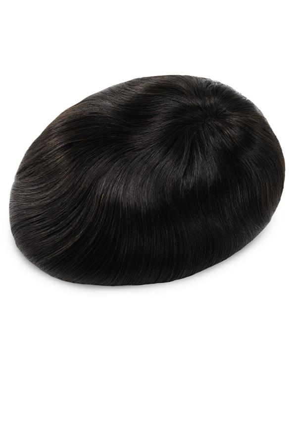 Quantum-M Lordhair Hohe Haardichte + French Lace vorne und oben + Skin Rand hinten und an den Seiten