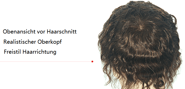 Lordhair Haarsystem Maßanfertigung - S04-Super Feines Mono mit dünner Folie und 1/4 " Lace vorne