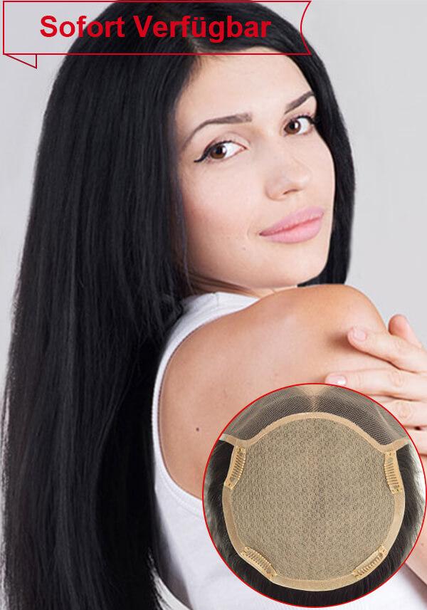 Seiden Topper Haarsystem für Damen