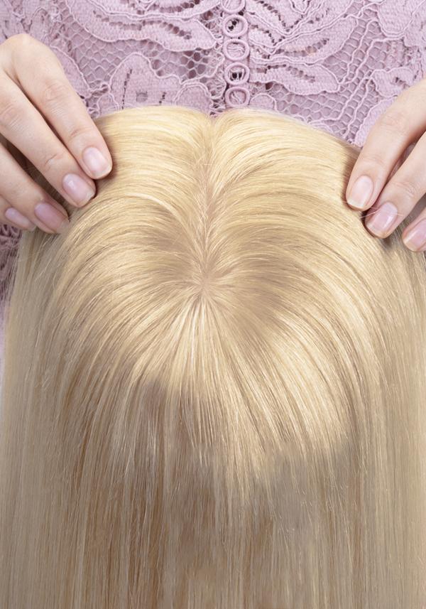 Seiden Topper Haarsystem für Damen