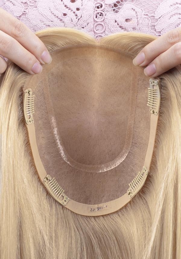 Seiden Topper Haarsystem für Damen