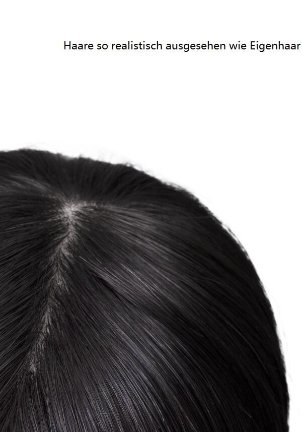 Lordhair Haarsystem Maßanfertigung-JQ1307-French Lace, Swiss Lace und Seiden, 100% Echthaar