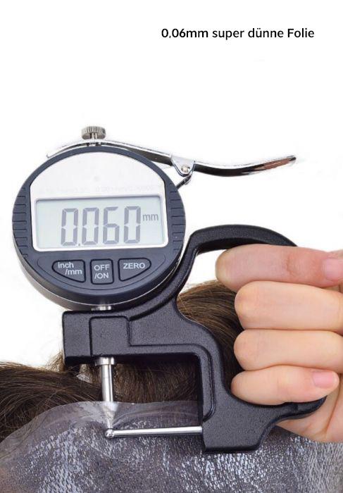 Haarsystem für Männer mit 0,06 mm Skin