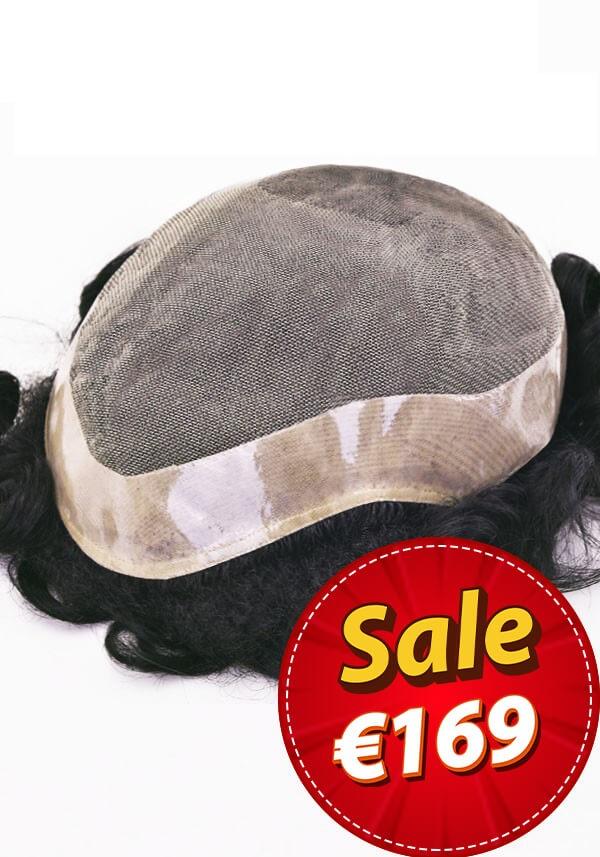 Lordhair T-Free Haarsystem - Koreanisches Lace, PU-Umrandung Doppel Lace vorne