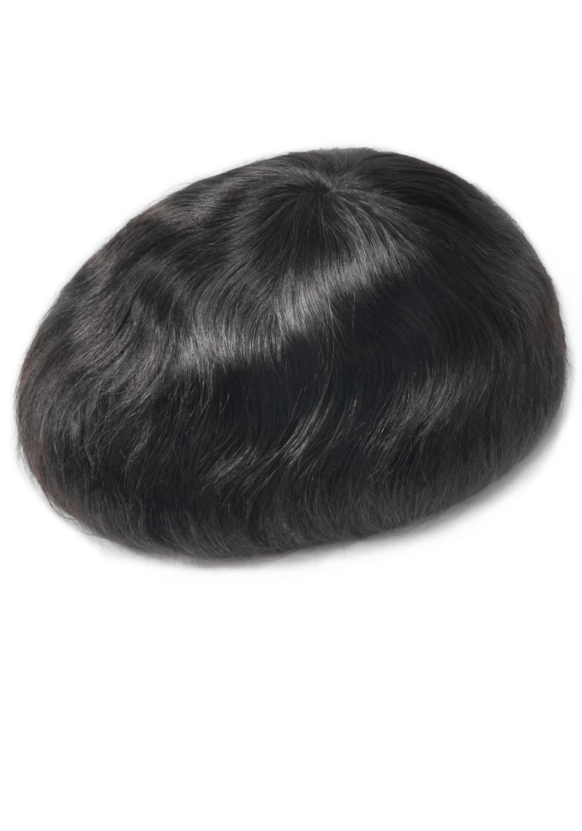 French Lace, PU Umrandung und doppelter Lace Front - Atmungsaktives Haarsystem für Männer