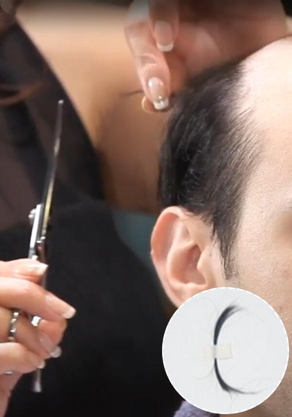 Wie man eine Haarprobe nimmt