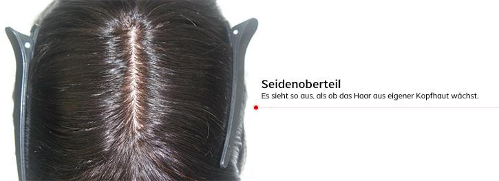 Lordhair Haarsystem Maßanfertigung - YJS014- Seiden Mono mit Folie Umrandung plus French Lace vorne, realistisch aussehend