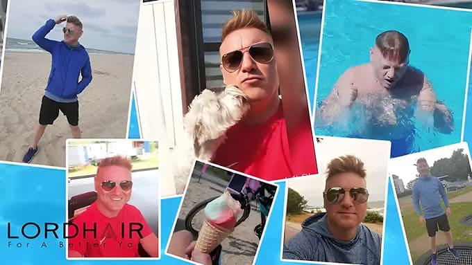 Kann man mit Toupet schwimmen?