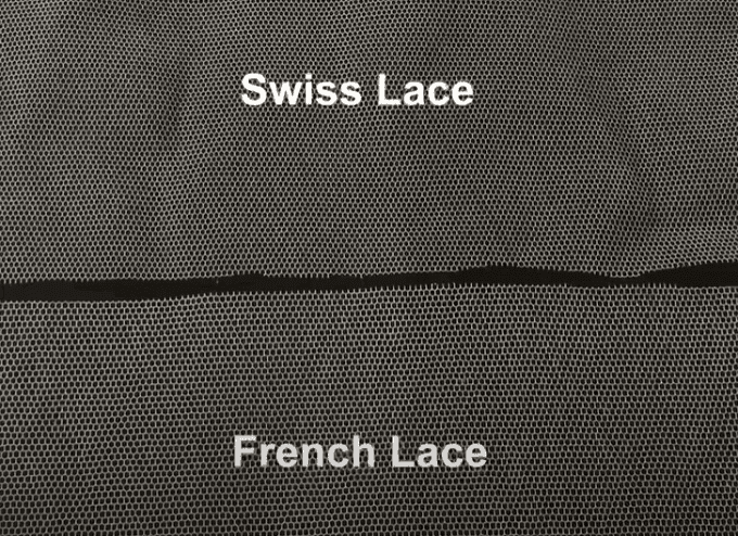 French Lace vs. Swiss Lace - der Vergleich