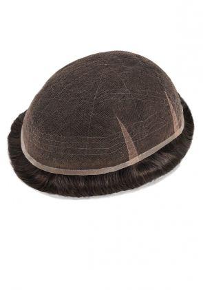 Haarsystem mit Lace-Basis und verstärkten Nähten(90% Dichte)