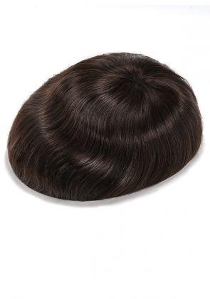Haarsystem mit Lace-Basis und verstärkten Nähten