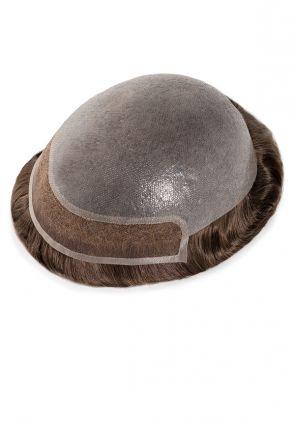 Haarsystem mit dünnem Skin und Lace Front