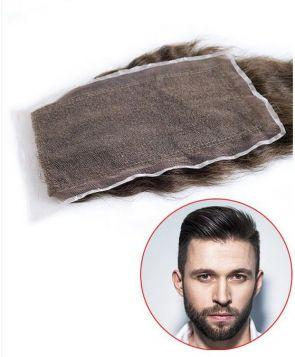 Champion-F | Frontal Haarteil für Männer, komplett French Lace