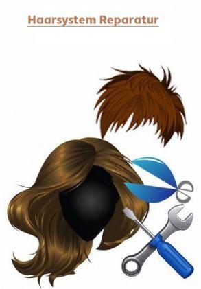 Reparatur eines Hairsystems