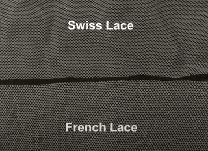 Swiss Lace vs. French Lace