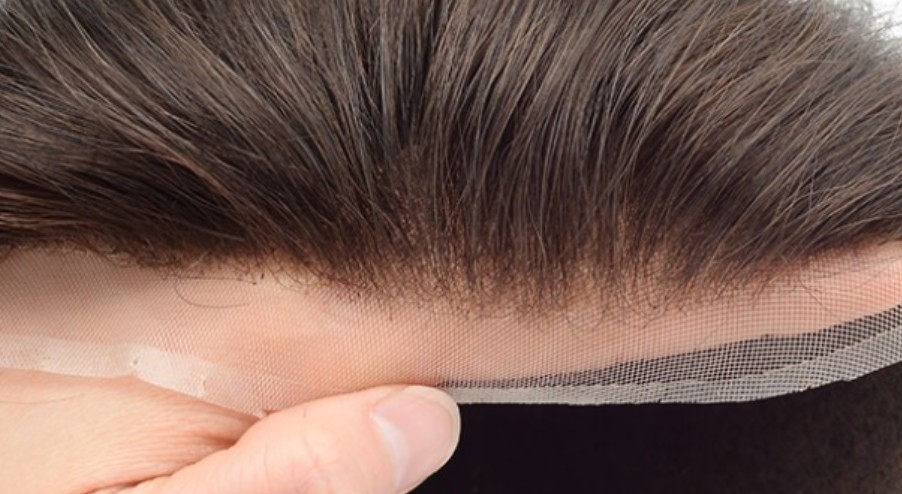 Lace Haarsystem, unsichtbare Haarlinie