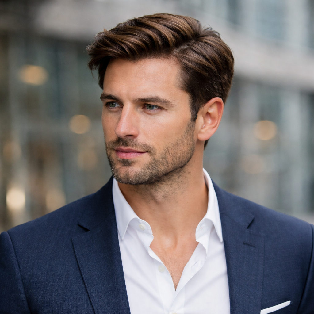 frisuren für dünnes Haar Männer