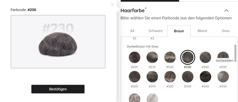 Farbe #230 Beispiel