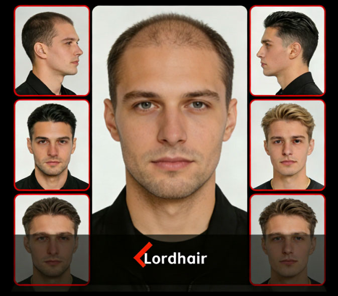 Lordhair KI-Anprobe