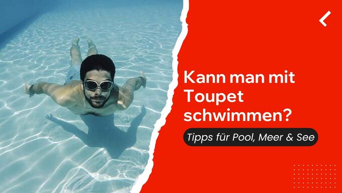 mit Haarsystem schwimmen