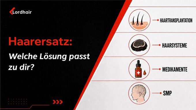 Haarersatz Optionen im Vergleich