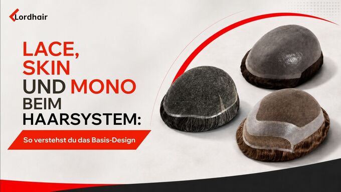 Lace, Skin und Mono beim Haarsystem: Leitfaden zum Thema Basis-Design
