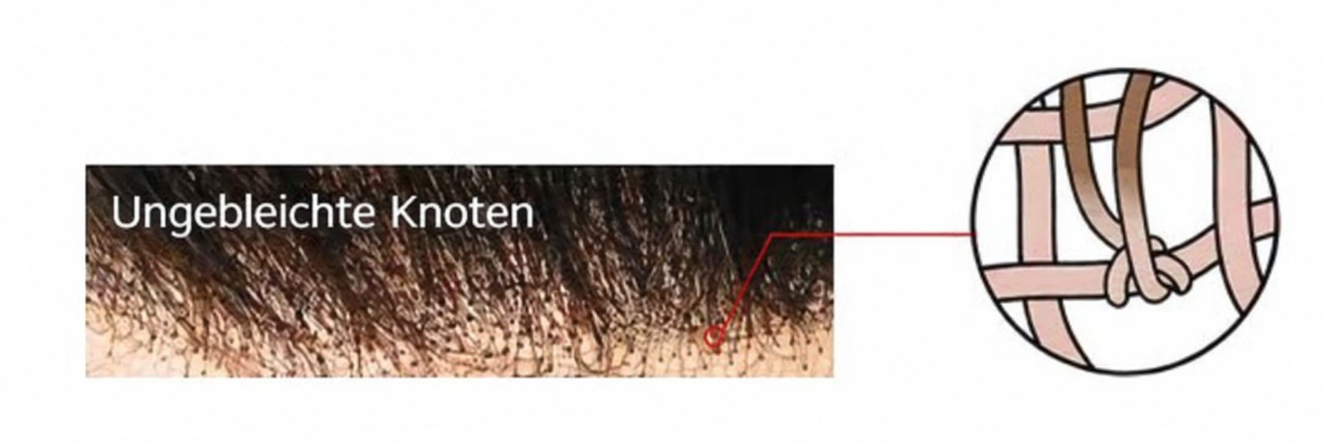 ungebleichte knoten
