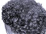 hair replacement tight curl