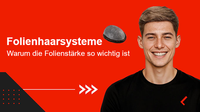 Die Dicke von Folienhaarsystemen