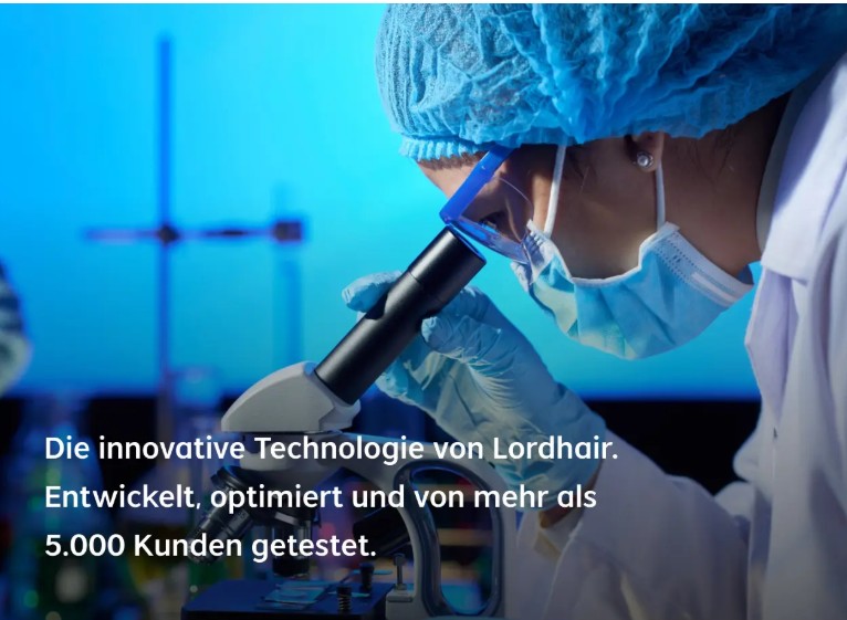 Haarsystem ohne Geruch