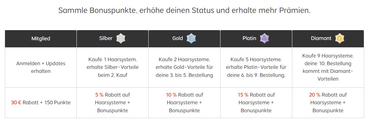 Angebote Haarprothese