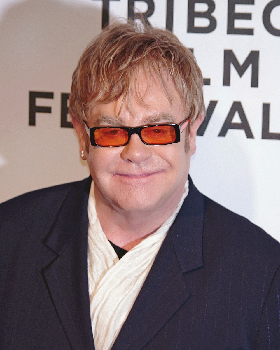 Elton John Perücken