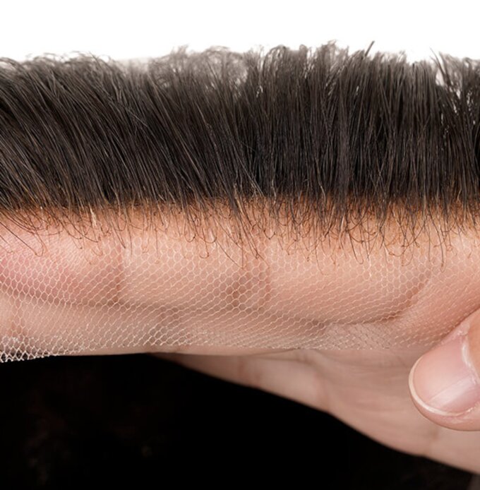 gebleichte Knoten für Toupets