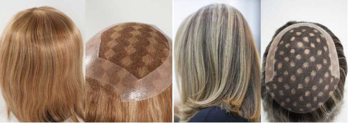 Strähnchen für Toupets